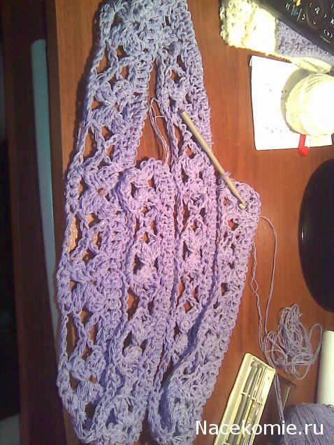 Чудесный крючок № 4: шарф, шаль, подушечка для пола