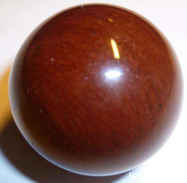 Энергия камней №24 Красно-коричневый обсидиан (Сфера) фото, обсуждение