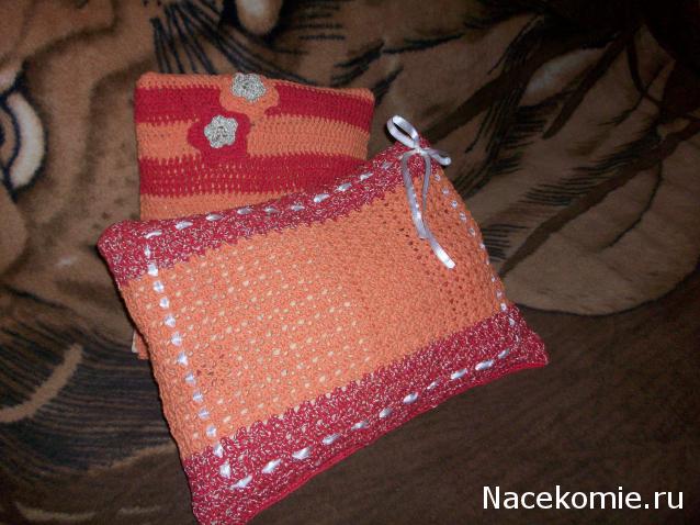 Чудесный крючок №1: туника, подушки, шарф