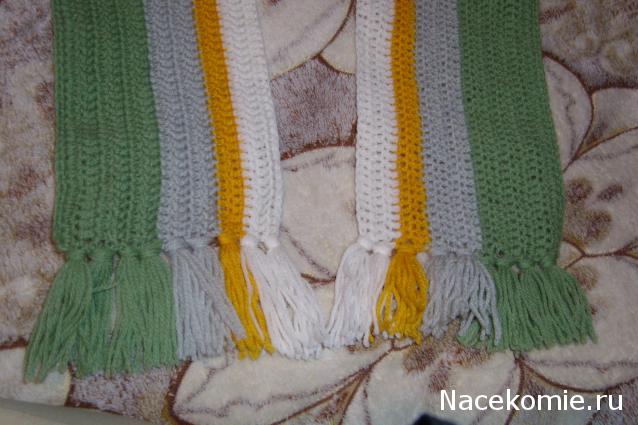 Чудесный крючок №1: туника, подушки, шарф