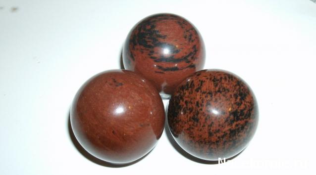 Энергия камней №24 Красно-коричневый обсидиан (Сфера) фото, обсуждение