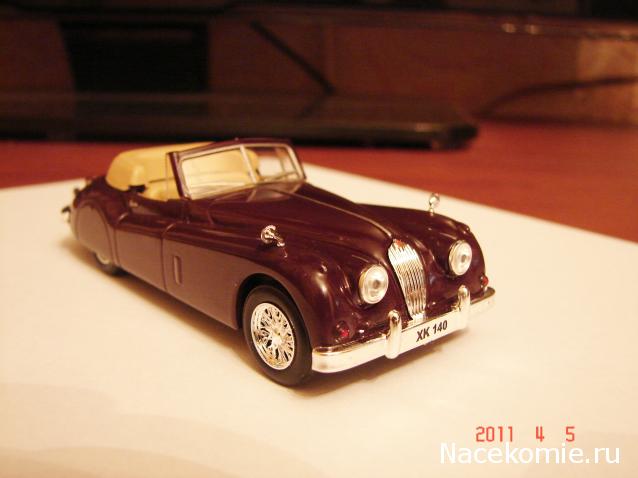 Суперкары №4 JAGUAR XK 140 фото модели, обсуждение