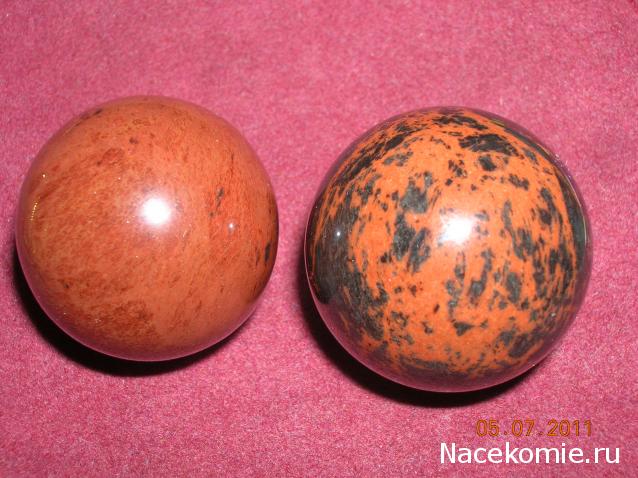 Энергия камней №24 Красно-коричневый обсидиан (Сфера) фото, обсуждение