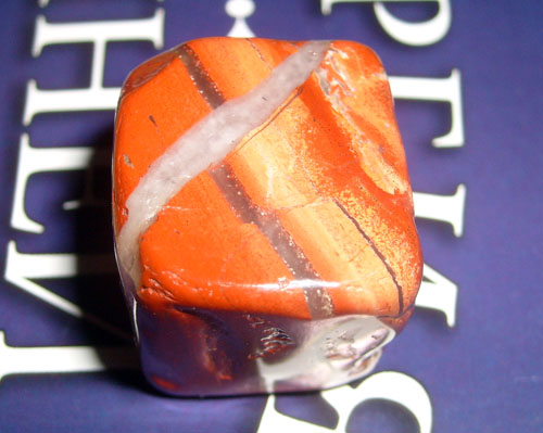 Энергия камней №23 Красная яшма ( Окатанный камень ) фото, обсуждение