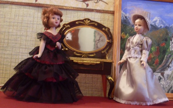 Дамы эпохи - Мастер-класс, Доработка, Аксессуары и Новые героини, Обсуждение.