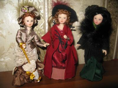 Дамы эпохи - Мастер-класс, Доработка, Аксессуары и Новые героини, Обсуждение.