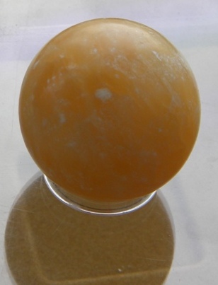 Энергия камней №15 Жёлтый кальцит (Сфера) фото, обсуждение