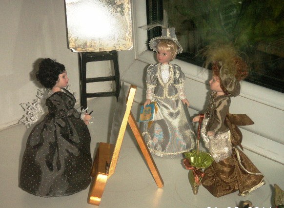 Дамы эпохи - Мастер-класс, Доработка, Аксессуары и Новые героини, Обсуждение.