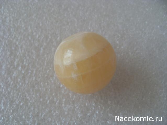 Энергия камней №15 Жёлтый кальцит (Сфера) фото, обсуждение