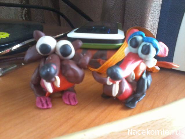 "Ледниковый период. Коллекция животных" Журнал с игрушкой