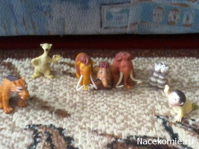 "Ледниковый период. Коллекция животных" Журнал с игрушкой