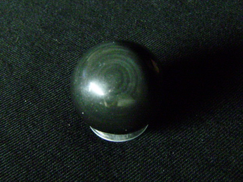 Энергия камней №24 Красно-коричневый обсидиан (Сфера) фото, обсуждение