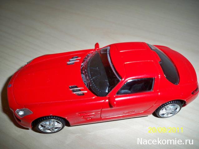 Суперкары №14 Mercedes SLS AMG