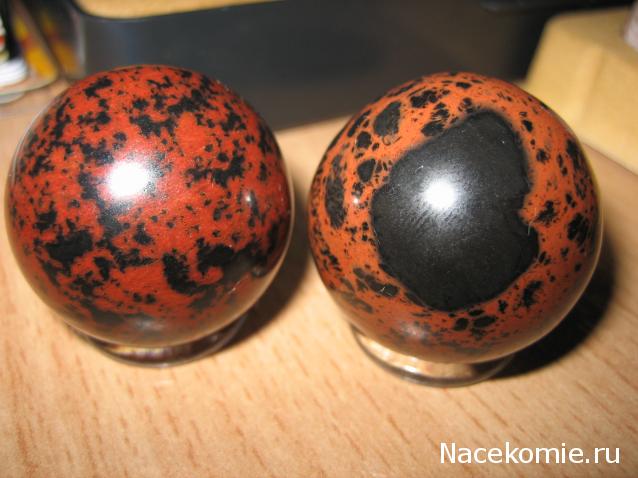 Энергия камней №24 Красно-коричневый обсидиан (Сфера) фото, обсуждение