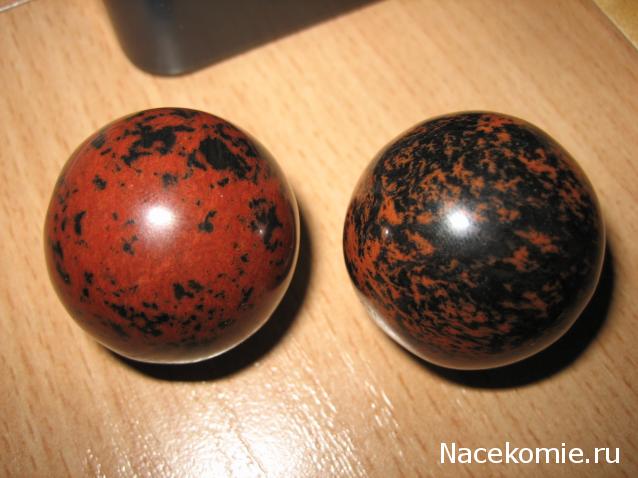 Энергия камней №24 Красно-коричневый обсидиан (Сфера) фото, обсуждение