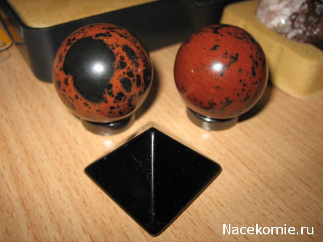 Энергия камней №24 Красно-коричневый обсидиан (Сфера) фото, обсуждение