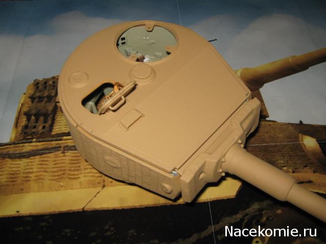 Соберите Танк Тигр - Сборка Башни