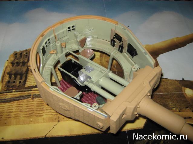 Соберите Танк Тигр - Сборка Башни