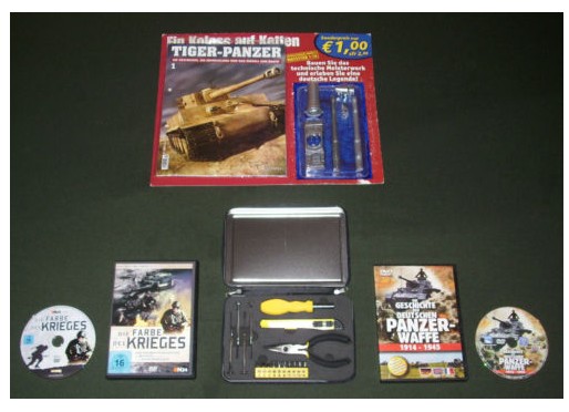 Соберите Танк Тигр - График выхода и обсуждение