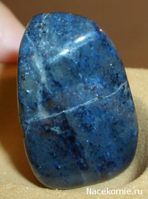 Энергия камней № 47 Дюмортерит (окатанный камень) фото, обсуждение