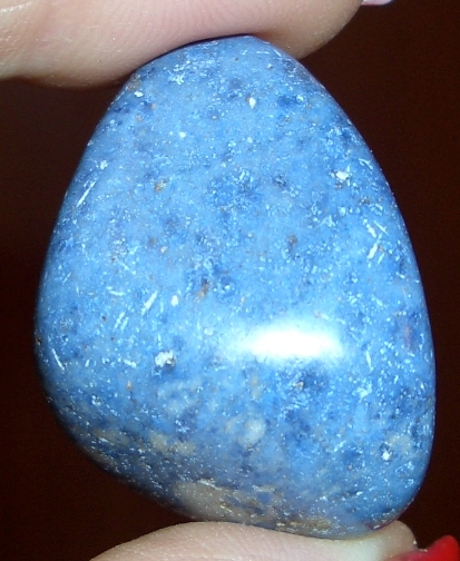 Энергия камней № 47 Дюмортерит (окатанный камень) фото, обсуждение