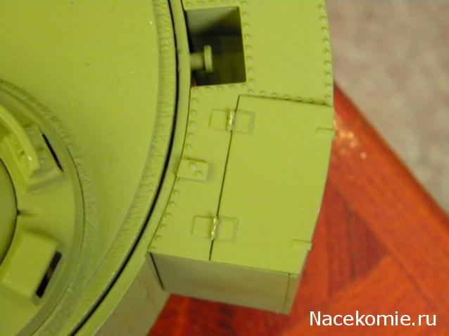 Соберите Танк Тигр - Сборка Башни