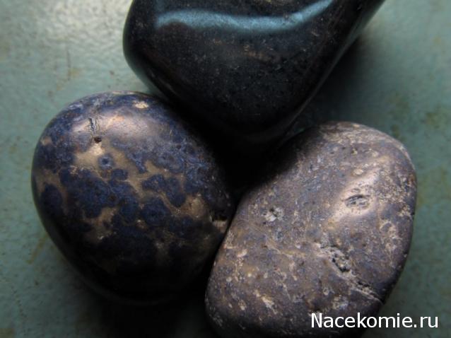 Энергия камней № 47 Дюмортерит (окатанный камень) фото, обсуждение