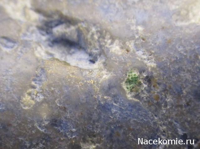 Энергия камней № 47 Дюмортерит (окатанный камень) фото, обсуждение