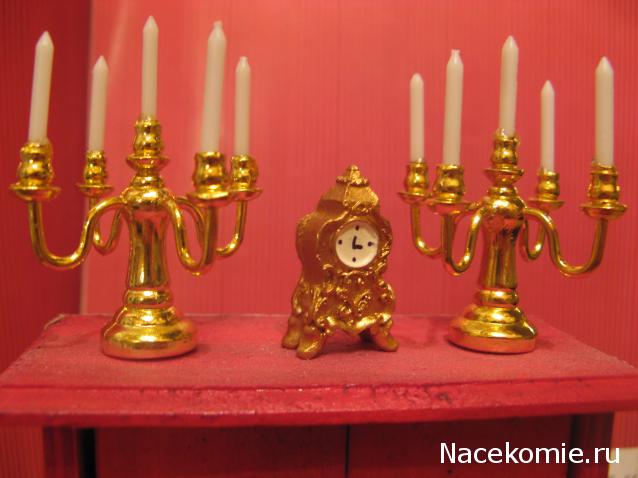 Дом Мечты №9 Декоративные вазы+каминные часы