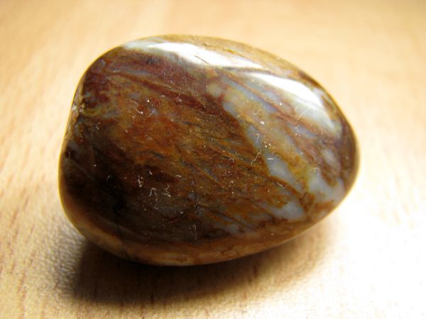 Энергия камней № 49 Древесный опал (окатанный камень) фото, обсуждение