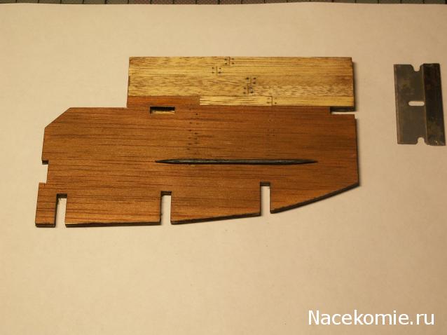 Собери Чёрную Жемчужину. Сборка, обшивка и покраска палуб