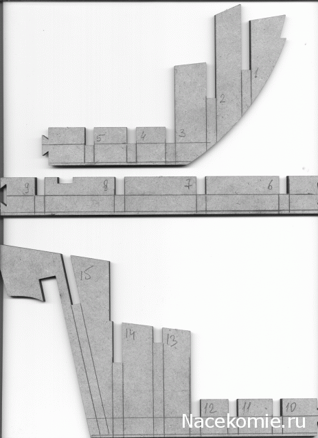 Собери Чёрную Жемчужину. Сборка корпуса.