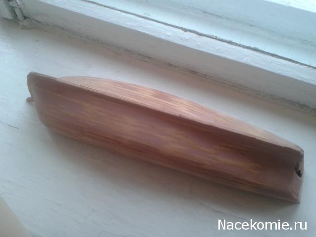 Собери Чёрную Жемчужину. Сборка корпуса.