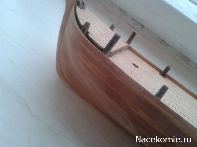 Собери Чёрную Жемчужину. Сборка корпуса.