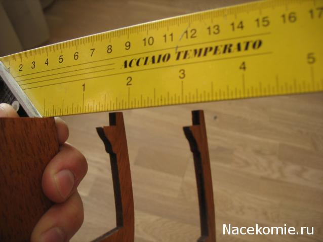 Парусник Баунти - Сборка корпуса