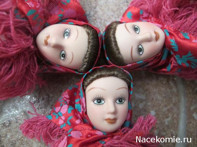 Куклы в народных костюмах №1 Кукла в зимнем костюме Московской губернии