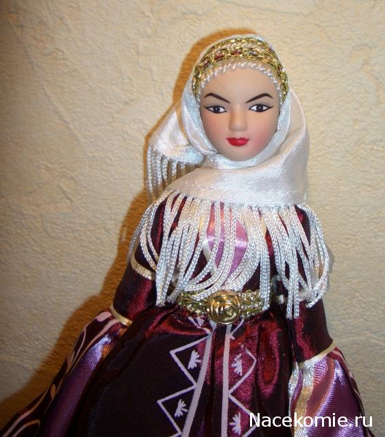 Куклы в народных костюмах №3 Кукла в карачаевском праздничном костюме