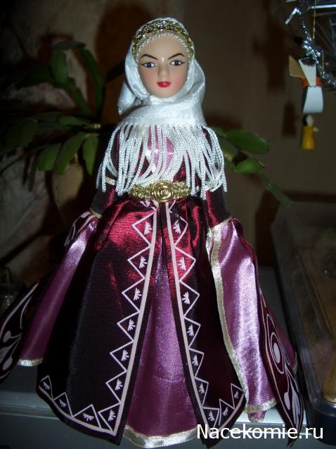 Куклы в народных костюмах №3 Кукла в карачаевском праздничном костюме