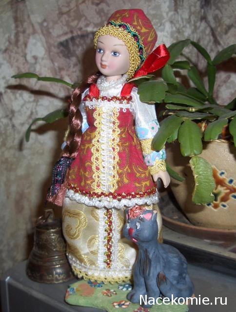 Куклы в народных костюмах №2 Кукла в летнем костюме Костромской губернии