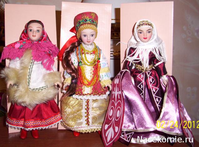 Куклы в народных костюмах №3 Кукла в карачаевском праздничном костюме