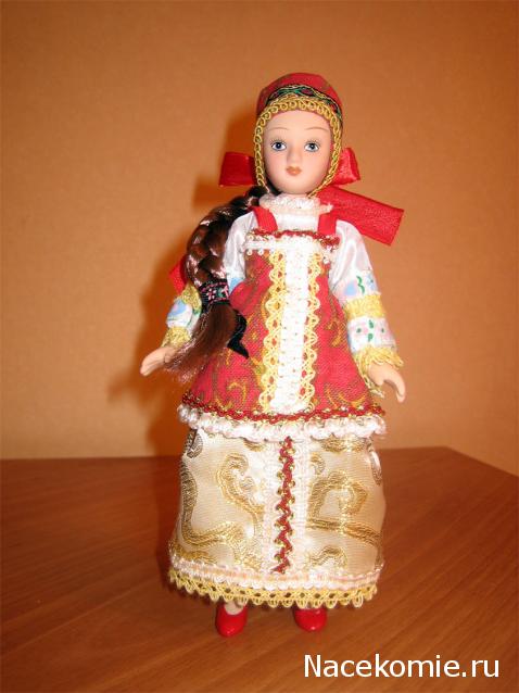 Куклы в народных костюмах №2 Кукла в летнем костюме Костромской губернии