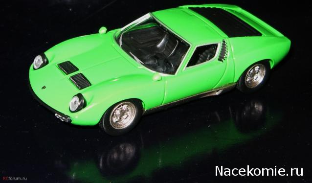 Суперкары №26 Lamborghini P400 Miura