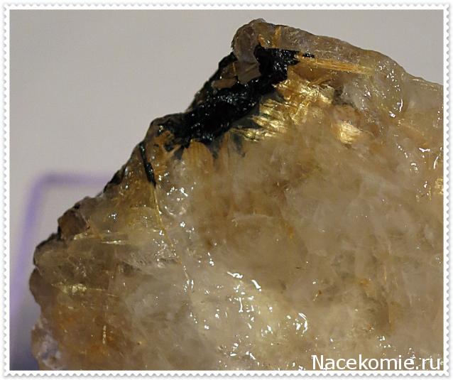 Минералы №73 Рутил в Кварце фото, обсуждение