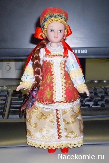 Куклы в народных костюмах №2 Кукла в летнем костюме Костромской губернии