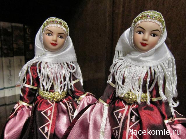 Куклы в народных костюмах №3 Кукла в карачаевском праздничном костюме