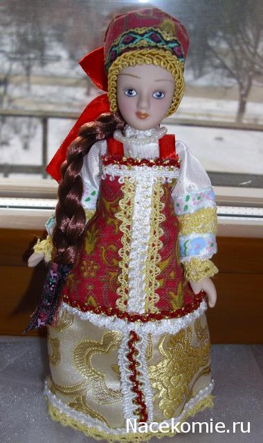 Куклы в народных костюмах №2 Кукла в летнем костюме Костромской губернии