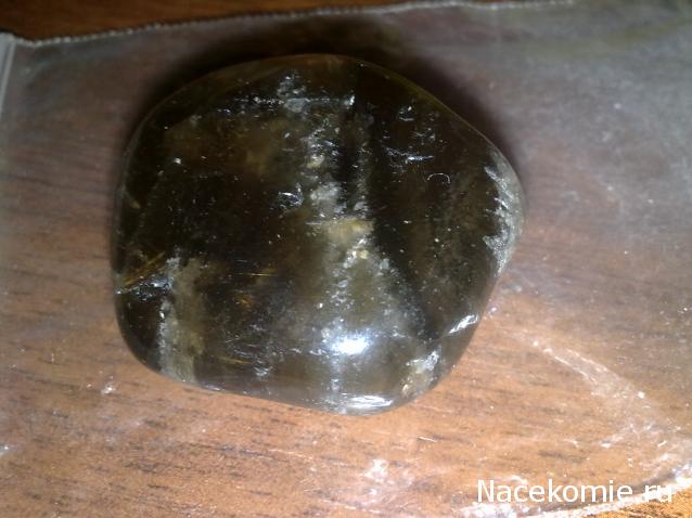 Энергия камней №55 Рутил в кварце (окатанный камень) фото, обсуждение