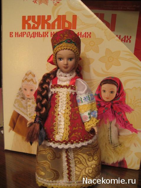 Куклы в народных костюмах №2 Кукла в летнем костюме Костромской губернии