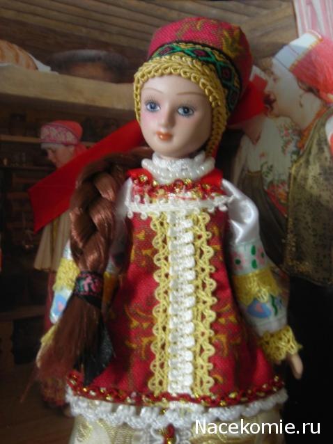 Куклы в народных костюмах №2 Кукла в летнем костюме Костромской губернии