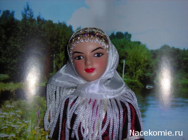 Куклы в народных костюмах №3 Кукла в карачаевском праздничном костюме